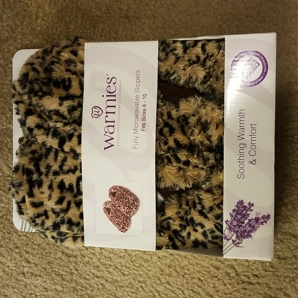 Warmies bedroom slippers